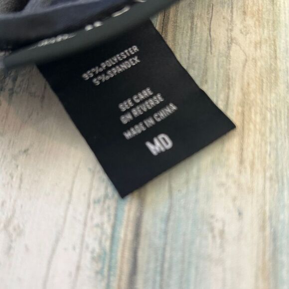 Harry Potter Shirt Medium Womens Deathly Hallows Wizarding World Stripe Top - Picture 7 of 9